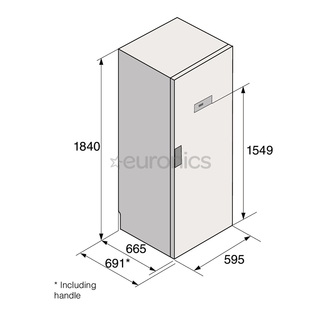 Asko, 5 kg, sügavus 66,3 cm - Kuivatuskapp