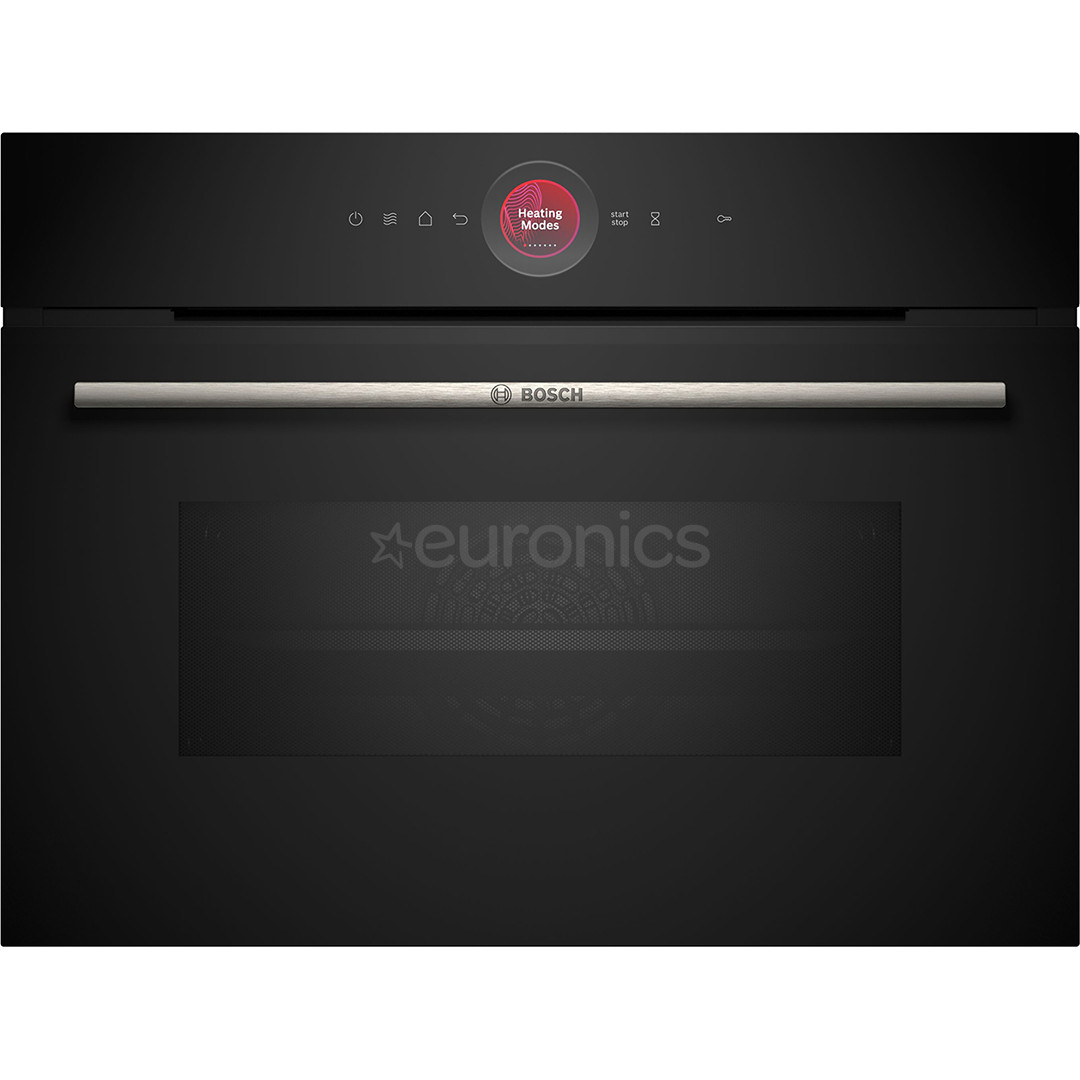 Bosch, Series 8, 45 л, черный - Интегрируемый компактный духовой шкаф