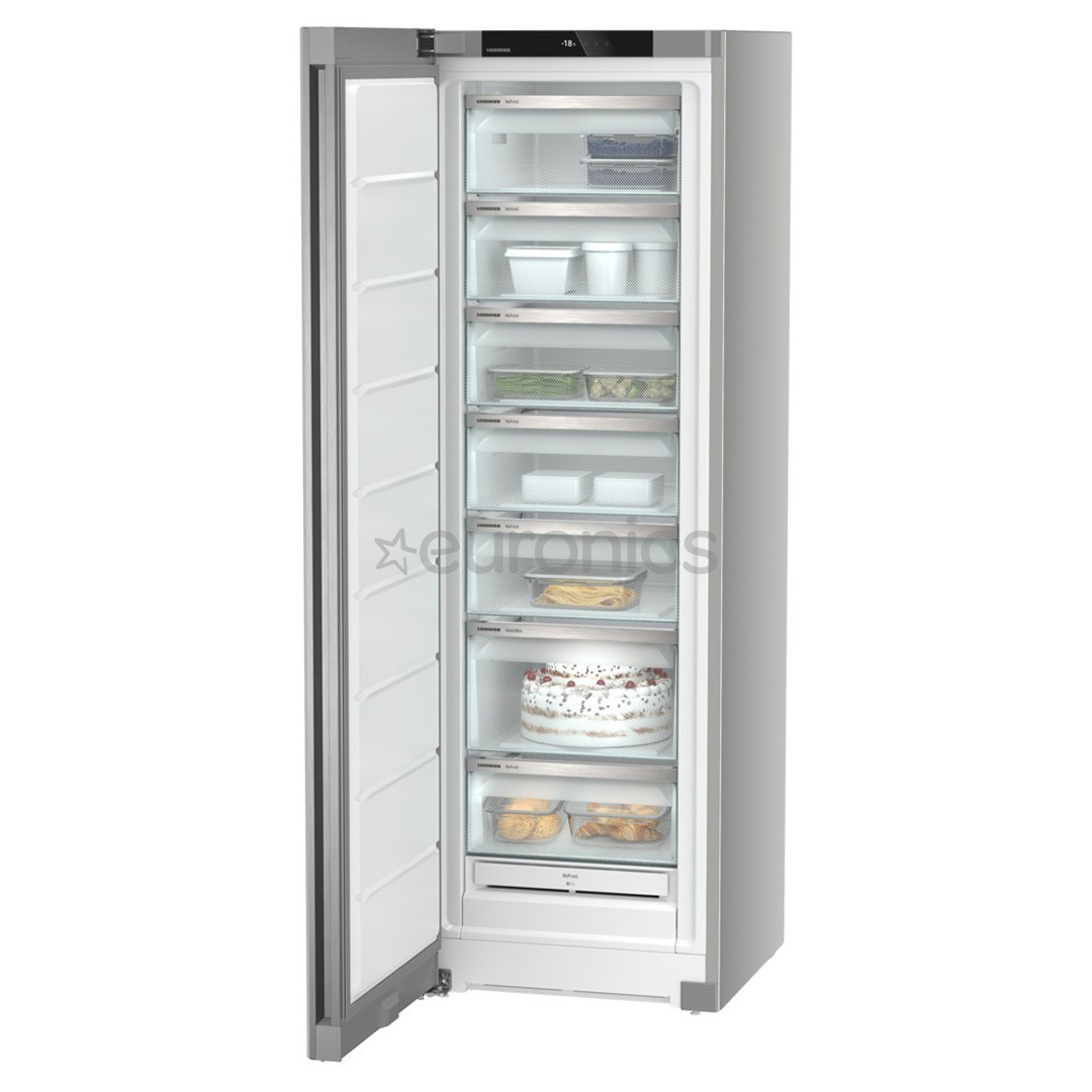 Liebherr, NoFrost, 277 L, height 186 cm, silver - Freezer