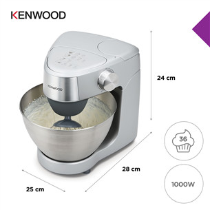Kenwood Prospero+, 1000 W, hõbedane - Köögikombain