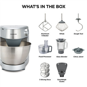 Kenwood Prospero+, 1000 W, hõbedane - Köögikombain