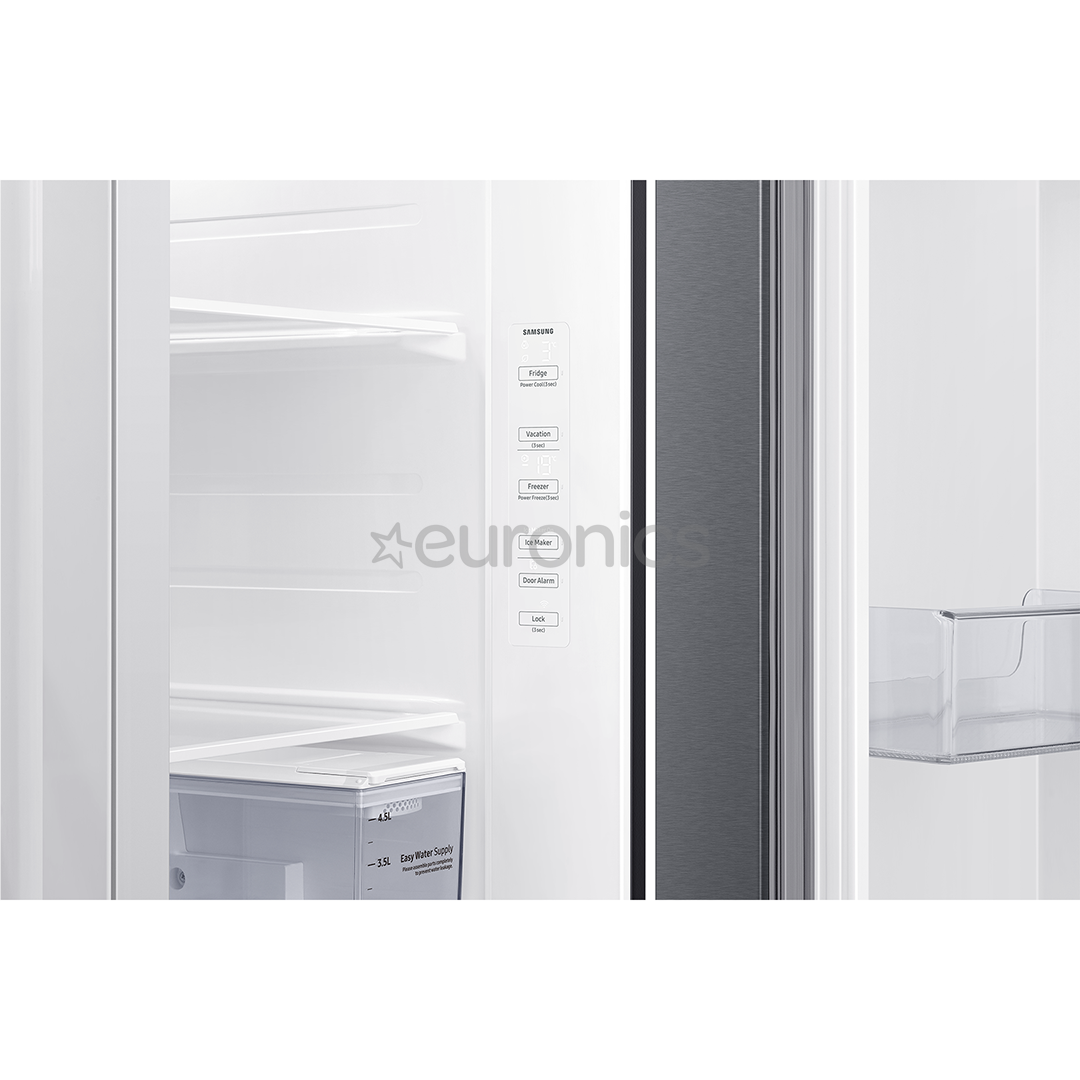 Samsung RS5000DC, NoFrost, 635 L, height 178 cm, inox - SBS Refrigerator