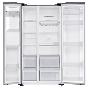 Samsung RS5000DC, NoFrost, 635 L, kõrgus 178 cm, roostevaba teras - SBS-Külmik
