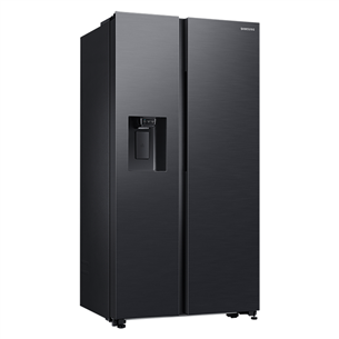 Samsung RS5000DC, NoFrost, 635 L, height 178 cm, black - SBS Refrigerator
