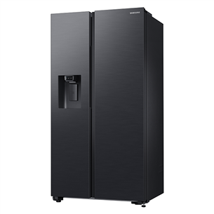 Samsung RS5000DC, NoFrost, 635 L, height 178 cm, black - SBS Refrigerator