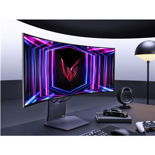 LG UltraGear OLED, 34'', WQHD, OLED, 240 Hz, curved, black - Monitor