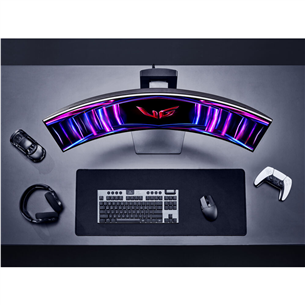 LG UltraGear OLED, 34'', WQHD, OLED, 240 Hz, curved, black - Monitor