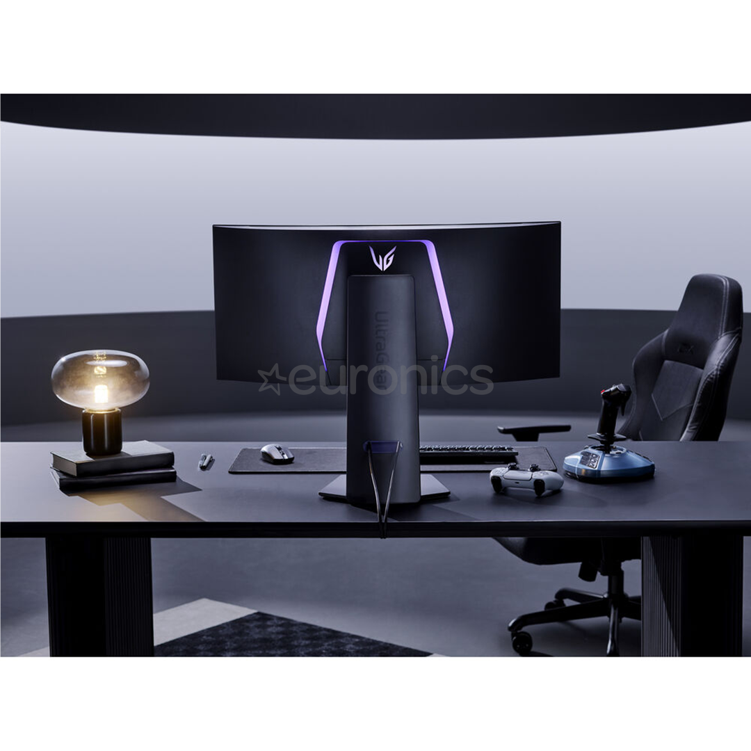 LG UltraGear OLED, 34'', WQHD, OLED, 240 Hz, curved, black - Monitor