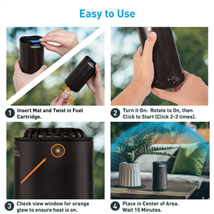Thermacell Halo Mini, must - Sääsepeletaja
