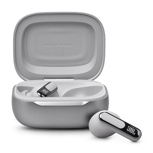 JBL Live Beam 3, hõbe - Juhtmevabad kõrvaklapid