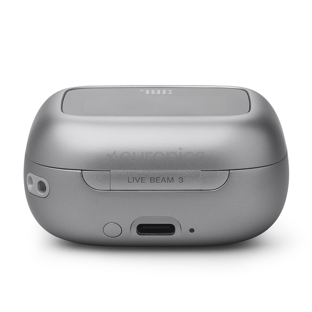 JBL Live Beam 3, hõbe - Juhtmevabad kõrvaklapid