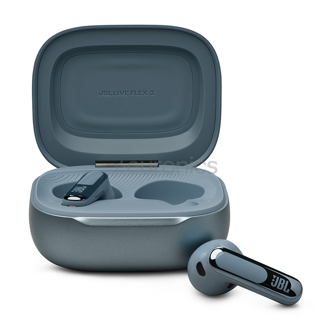JBL Live Flex 3, sinine - Juhtmevabad kõrvaklapid