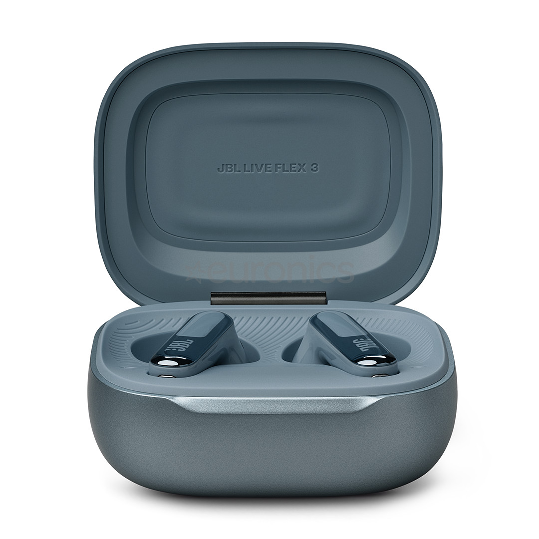 JBL Live Flex 3, sinine - Juhtmevabad kõrvaklapid