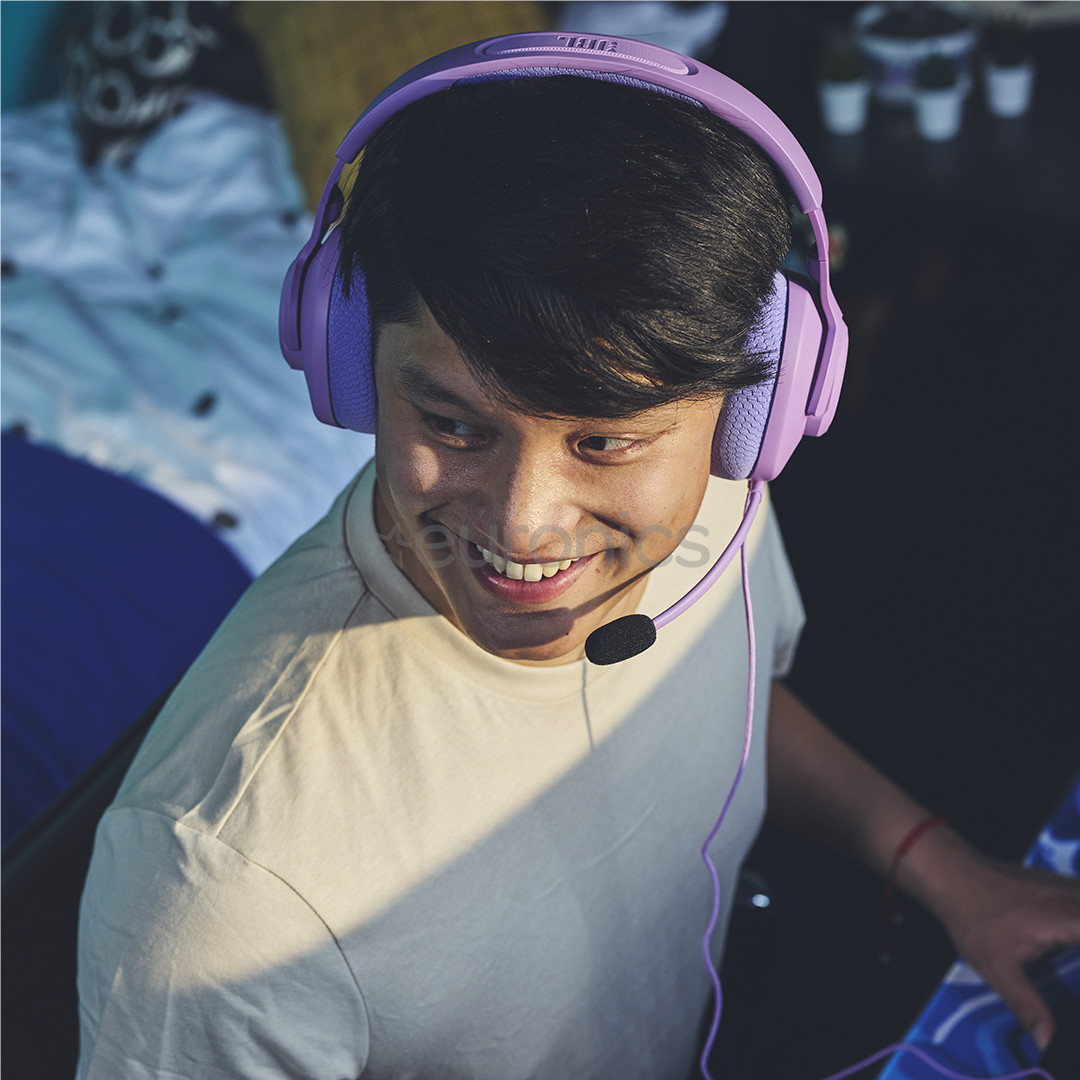 JBL Quantum 100M2, must - Juhtmega peakomplekt