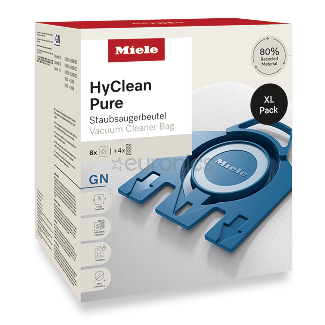 Miele HyClean Pure GN, XL-pakk, 8 tk - Tolmukotid