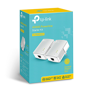 TP-Link AV500 Powerline Starter Kit - Võrguadapteri komplekt