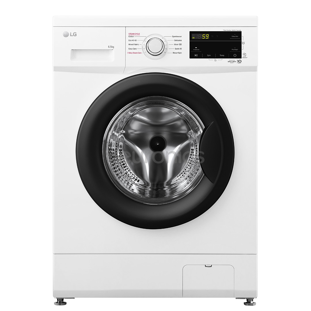 LG, 6.5 kg, depth 44 cm, 1200 rpm - Front load washing machine