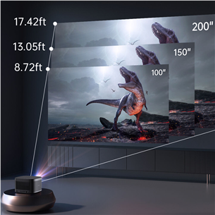 XGIMI Horizon DLP Smart Home Theater, 40-200", FHD, 1500 lm, hall - Koduprojektor