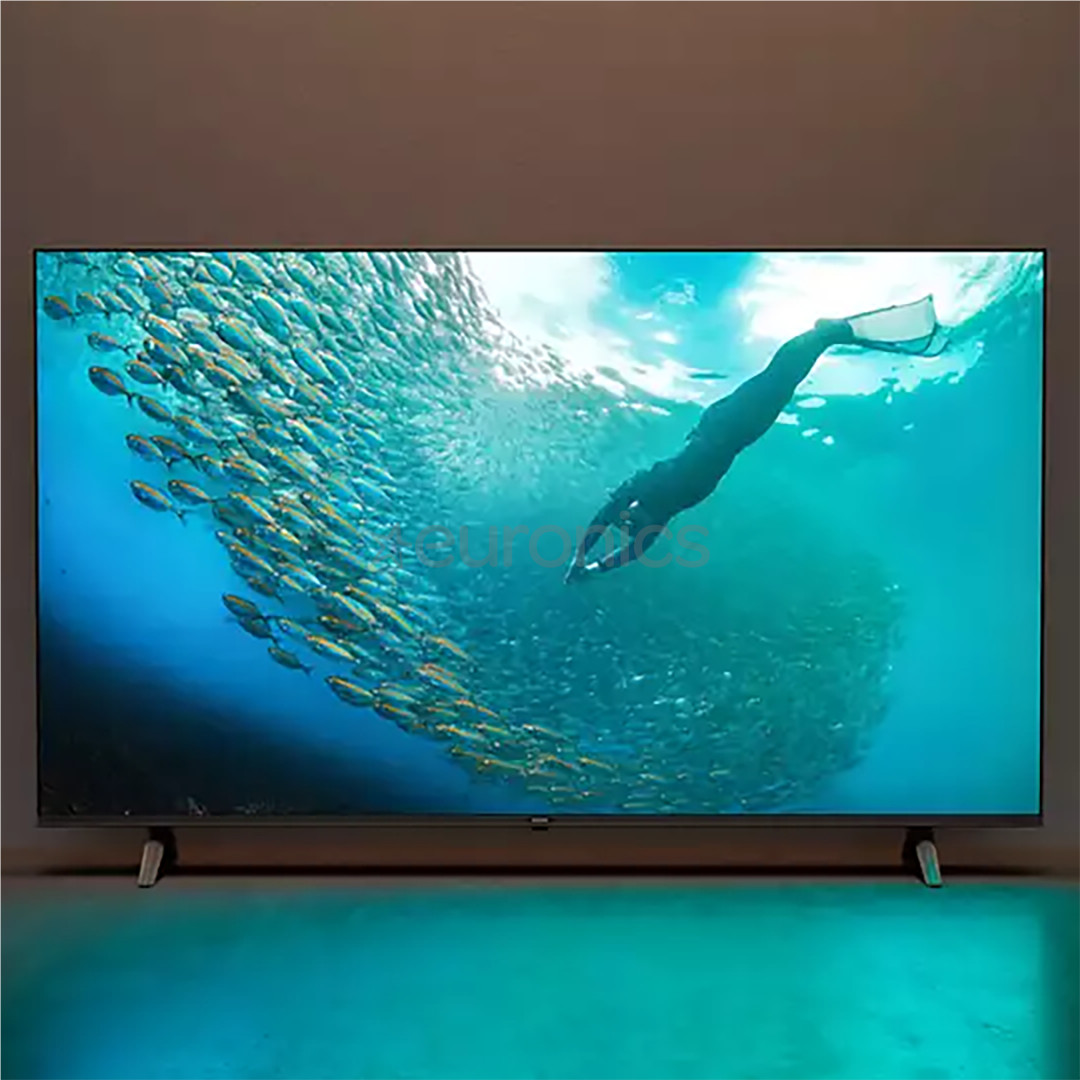 Philips PUS7009, 75'', 4K UHD, LED LCD, черный - Телевизор