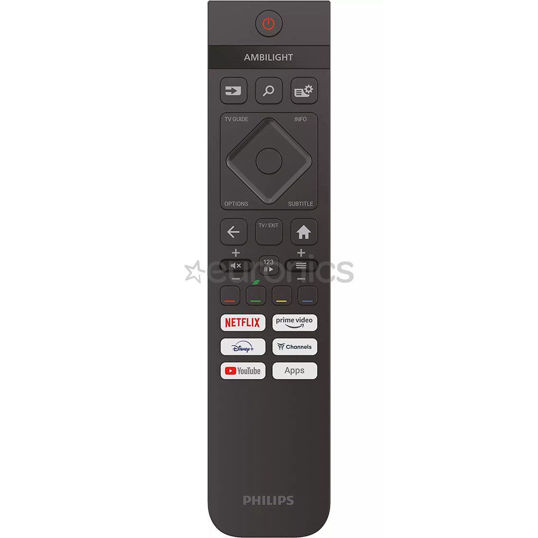 Philips PUS7009, 75'', 4K UHD, LED LCD, черный - Телевизор