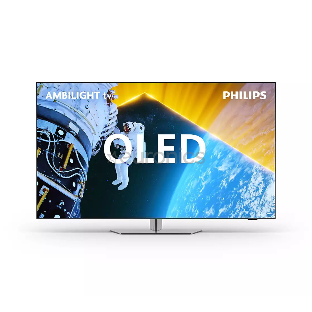 Philips OLED819, 55'', 4K UHD, OLED, hõbe - Teler