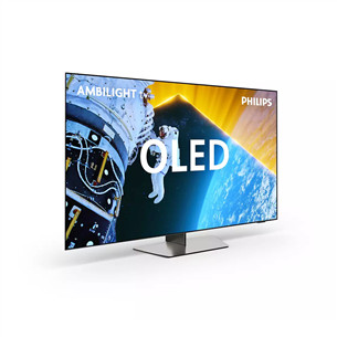 Philips OLED819, 55'', 4K UHD, OLED, hõbe - Teler