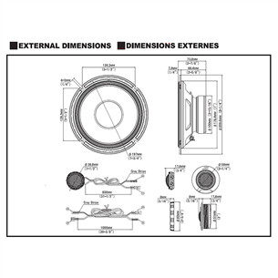 Alpine S2-S80C S-Series, 20 cm - Autokõlarid