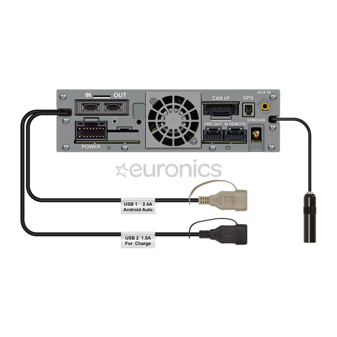 Alpine Halo 11, 11'', black - Car media centre