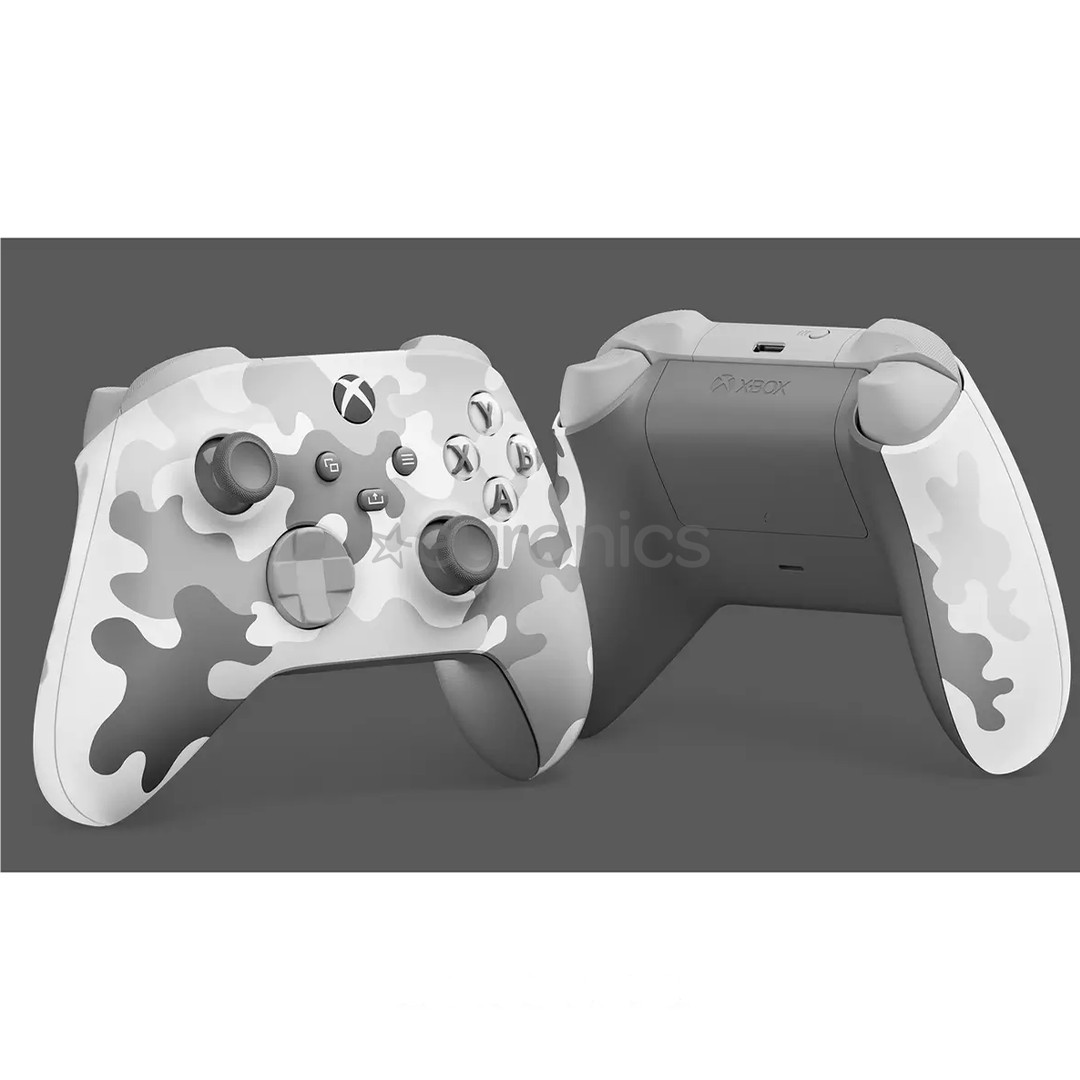 Microsoft Xbox Wireless Controller, Xbox One / Series X/S, белый камуфляж - Беспроводной геймпад