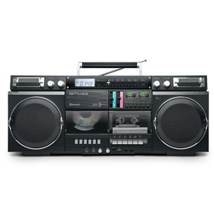 Muse M-380 Ghetto Blaster, must - Kaasaskantav magnetoola M-380GB