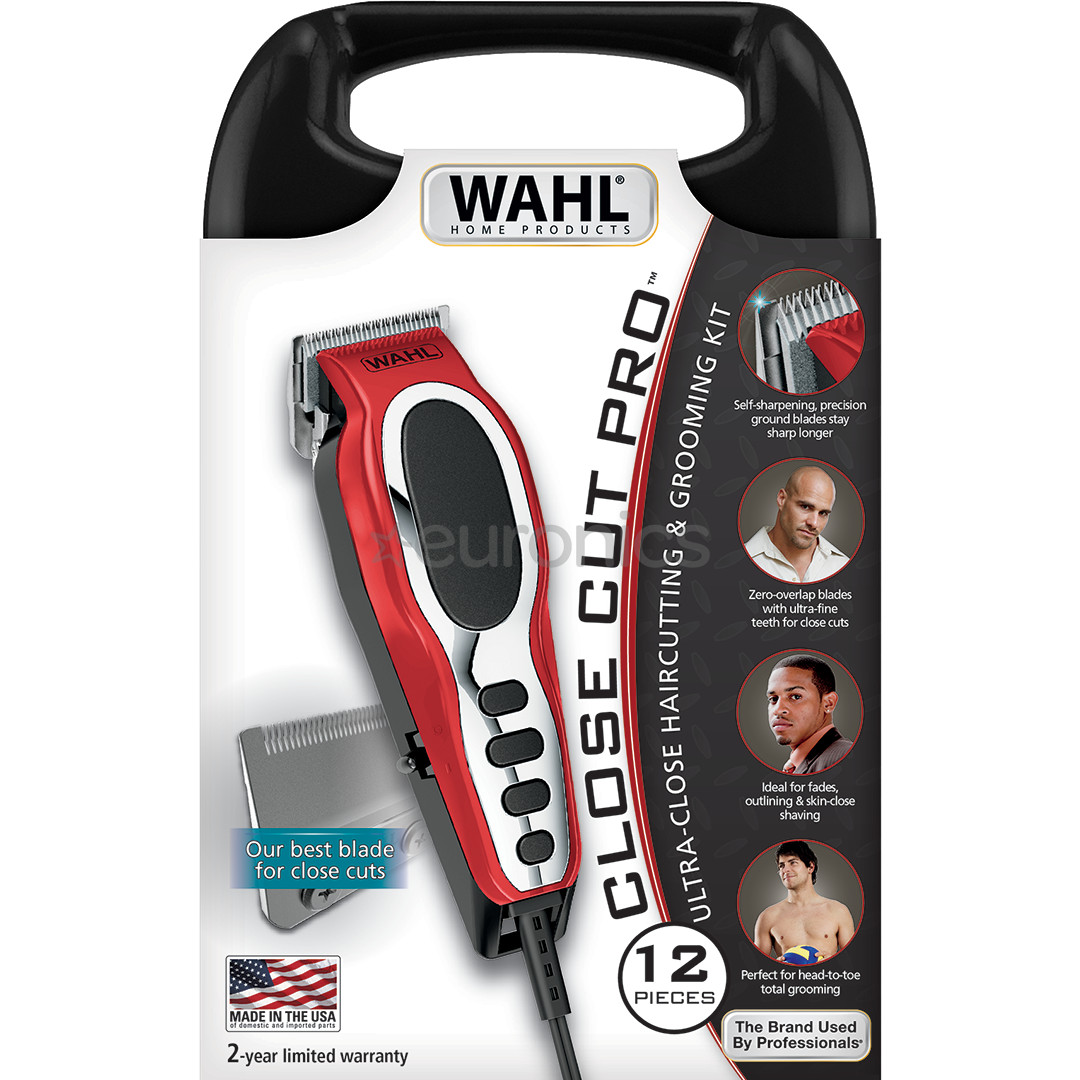 Wahl Close Cut Pro, red - Hair clipper