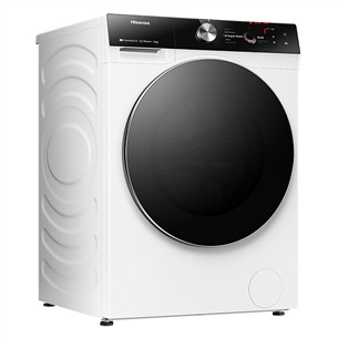 Hisense, 12 kg, sügavus 61 cm, 1400 p/min - Eestlaetav pesumasin