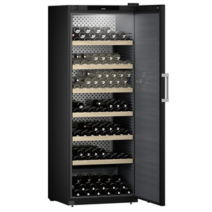 Liebherr GrandCru Selection, 324 pudelit, kõrgus 211 cm, must - Veinikülmik