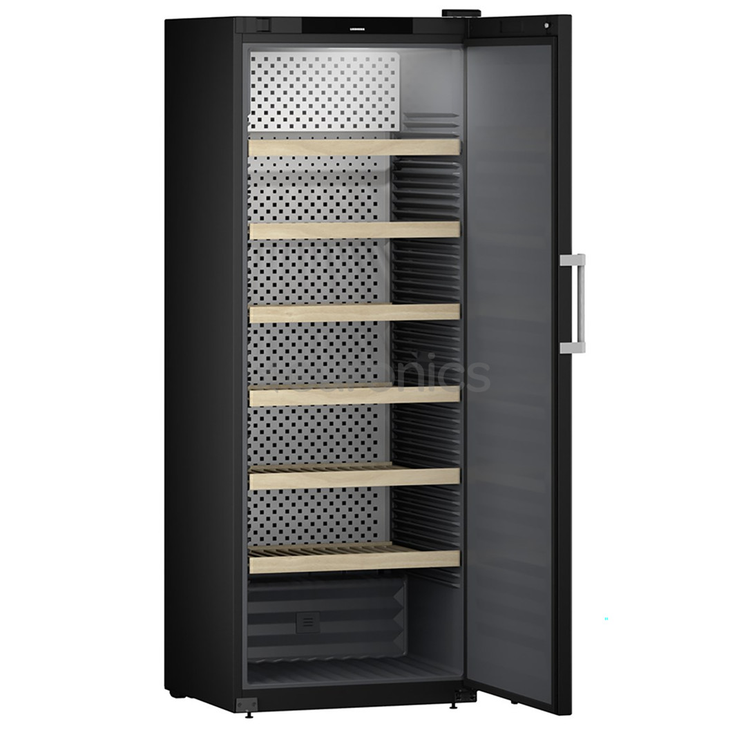 Liebherr GrandCru Selection, 324 бутылки, высота 211 см, черный - Винный шкаф