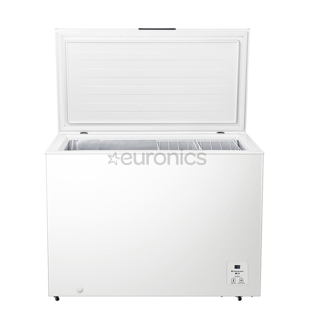 Hisense, 297 L, height 85 cm, white - Chest freezer