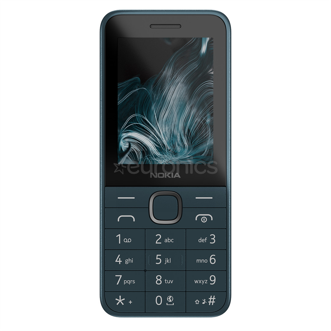 Nokia 225 4G (2024) Dual SIM, синий - Мобильный телефон