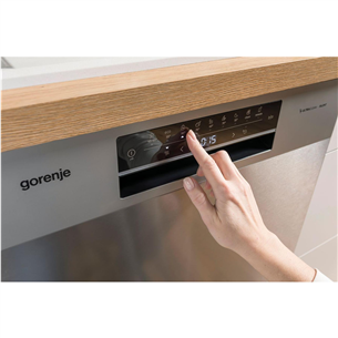 Gorenje, 16 nõudekomplekti, hall - Eraldiseisev nõudepesumasin