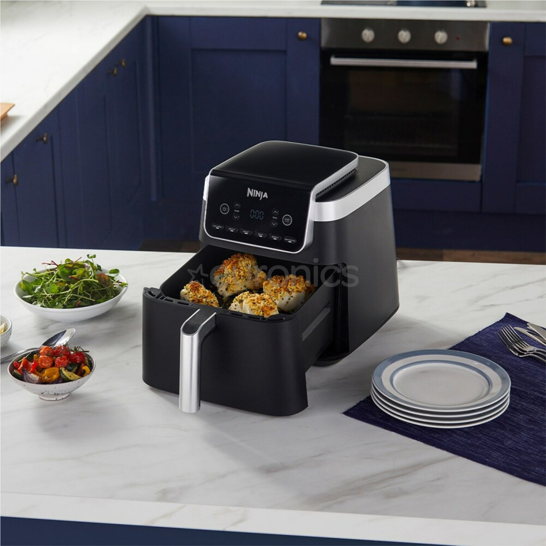 Ninja Air Fryer MAX PRO 6.2L, 2000 W, must - Kuumaõhufritüür