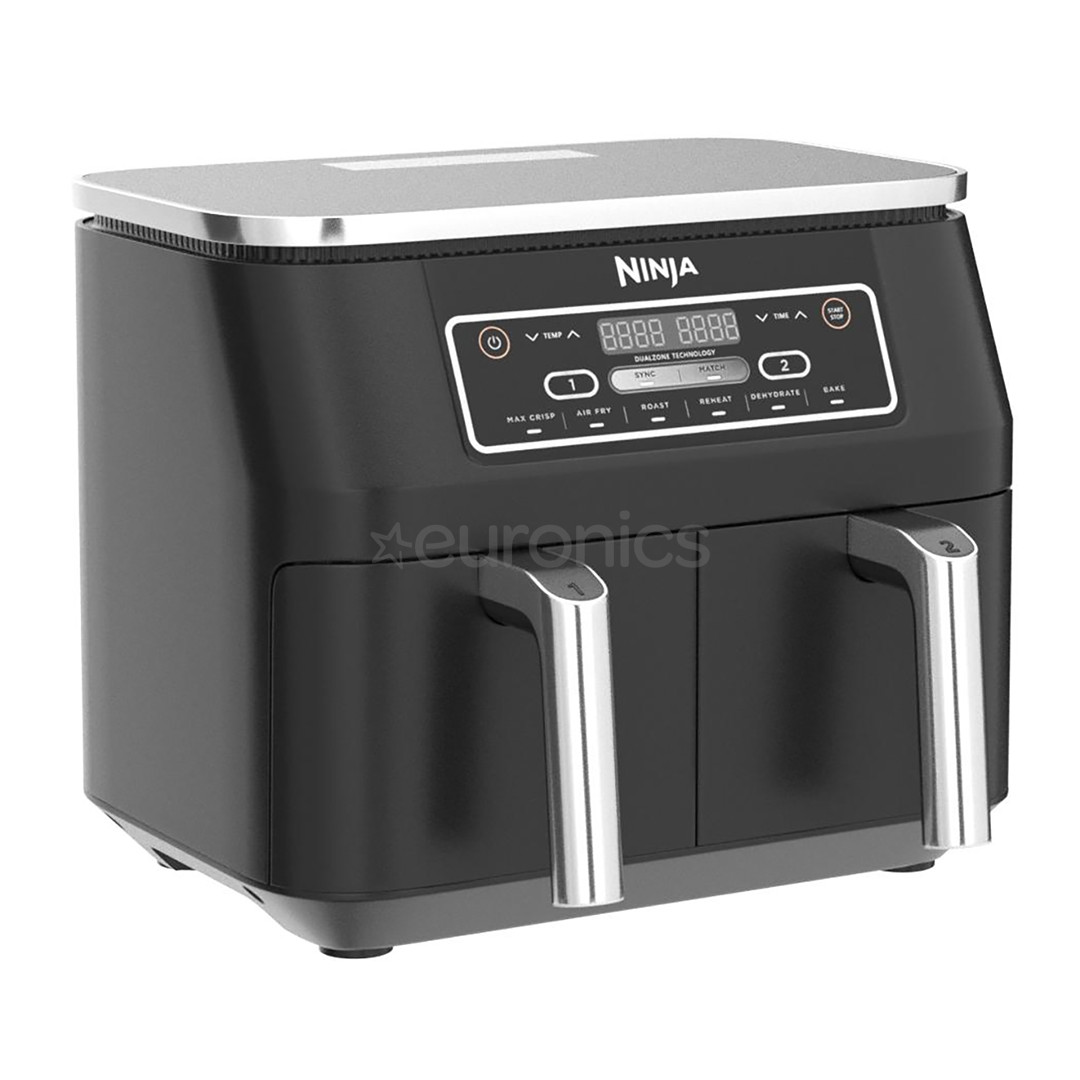 Ninja Foodi Dual Zone, 7,6 л, 2400 Вт, черный - Аэрогриль