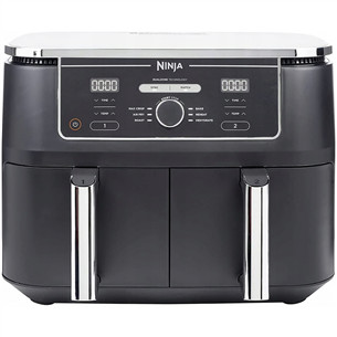 Ninja Foodi MAX Dual Zone, 9.5 L, 2470 W, must - Kuumaõhufritüür AF400EU