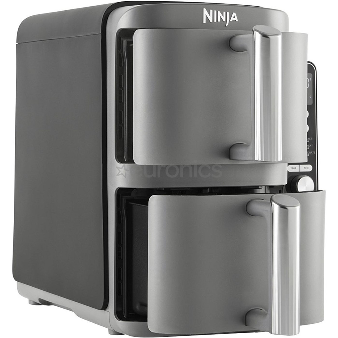 Ninja Double Stack XL 9.5L, 2470 W, hall - Kuumaõhufritüür