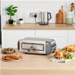 Ninja Foodi 3-in-1, 2400 W, stainless steel - Toaster, Grill & Panini Press