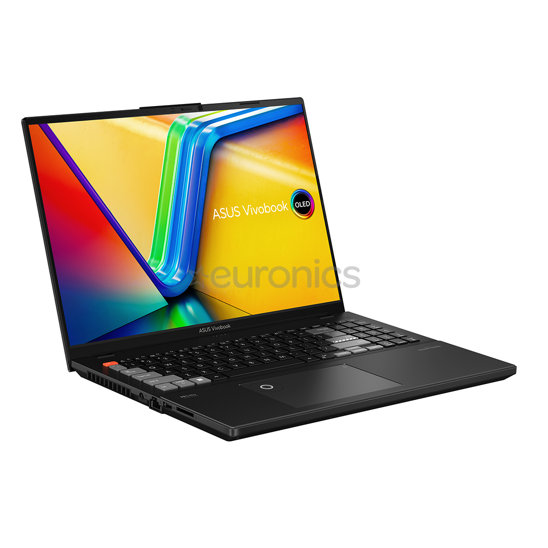 ASUS Vivobook Pro 16X, 16'', OLED, 3.2K, i9, 32 GB, 1 TB, RTX 4070, ENG, must - Sülearvuti
