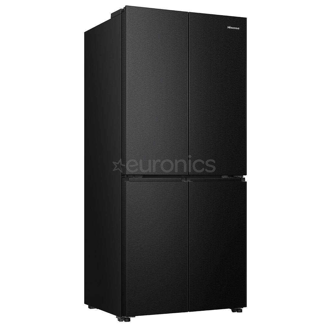 Hisense, Cross Door, No Frost, 483 L, kõrgus 179 cm, must - SBS-Külmik