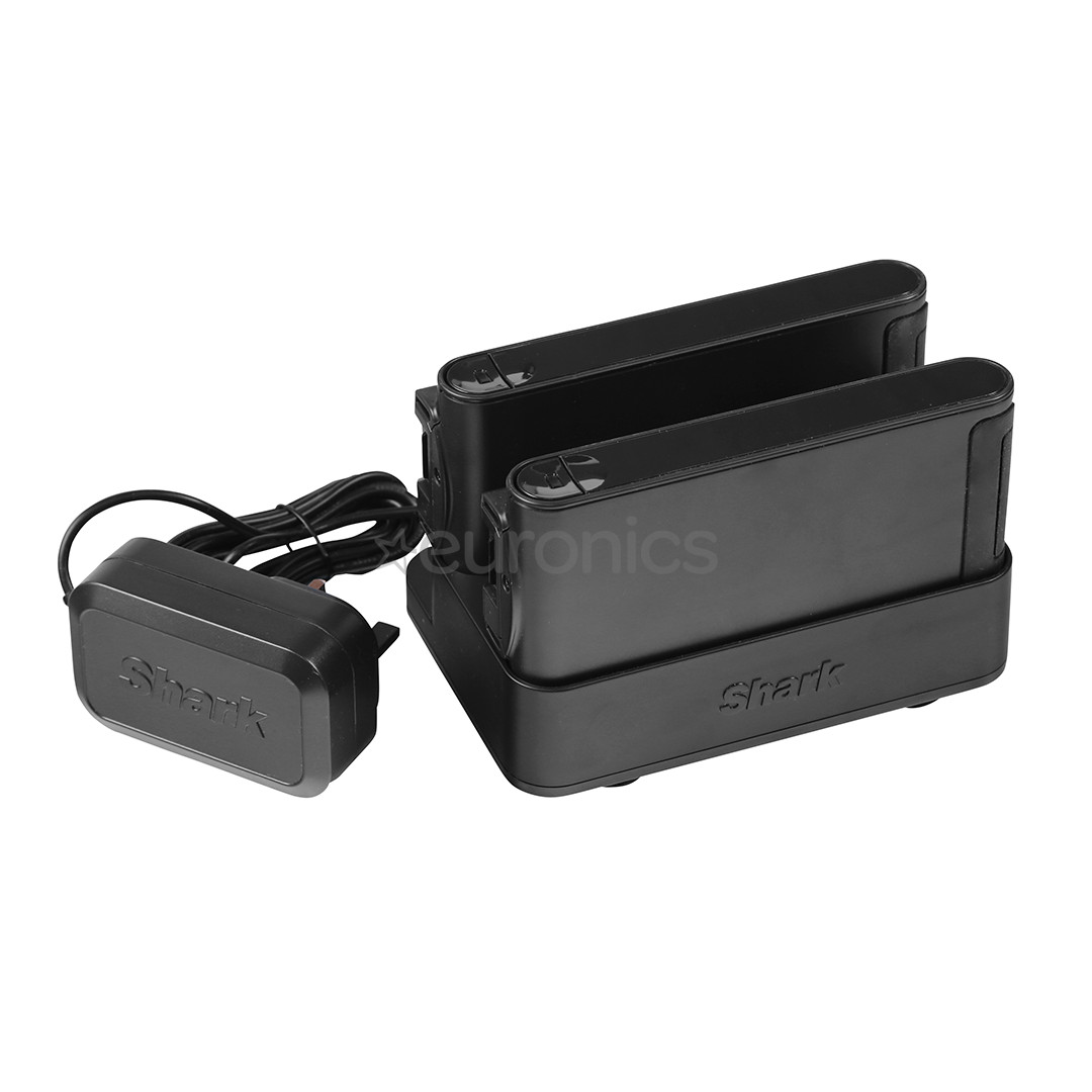 Shark Stratos Anti Hair Wrap Plus Pet Pro, 2 аккумулятора, серый/серебристый - Беспроводной пылесос