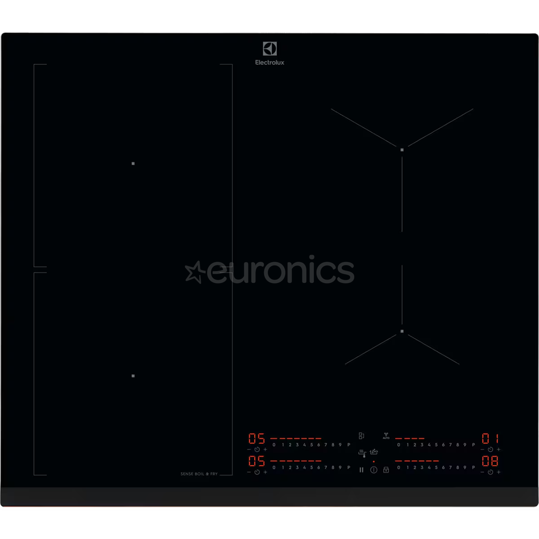 Electrolux, 800 Series, Sense Boil, width 60 cm, black - Built-in induction hob