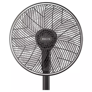 Philips, 3000 Seeria, must - Põrandaventilaator