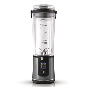 Ninja Blast, must - Kaasaskantav juhtmevaba blender BC151EUBK