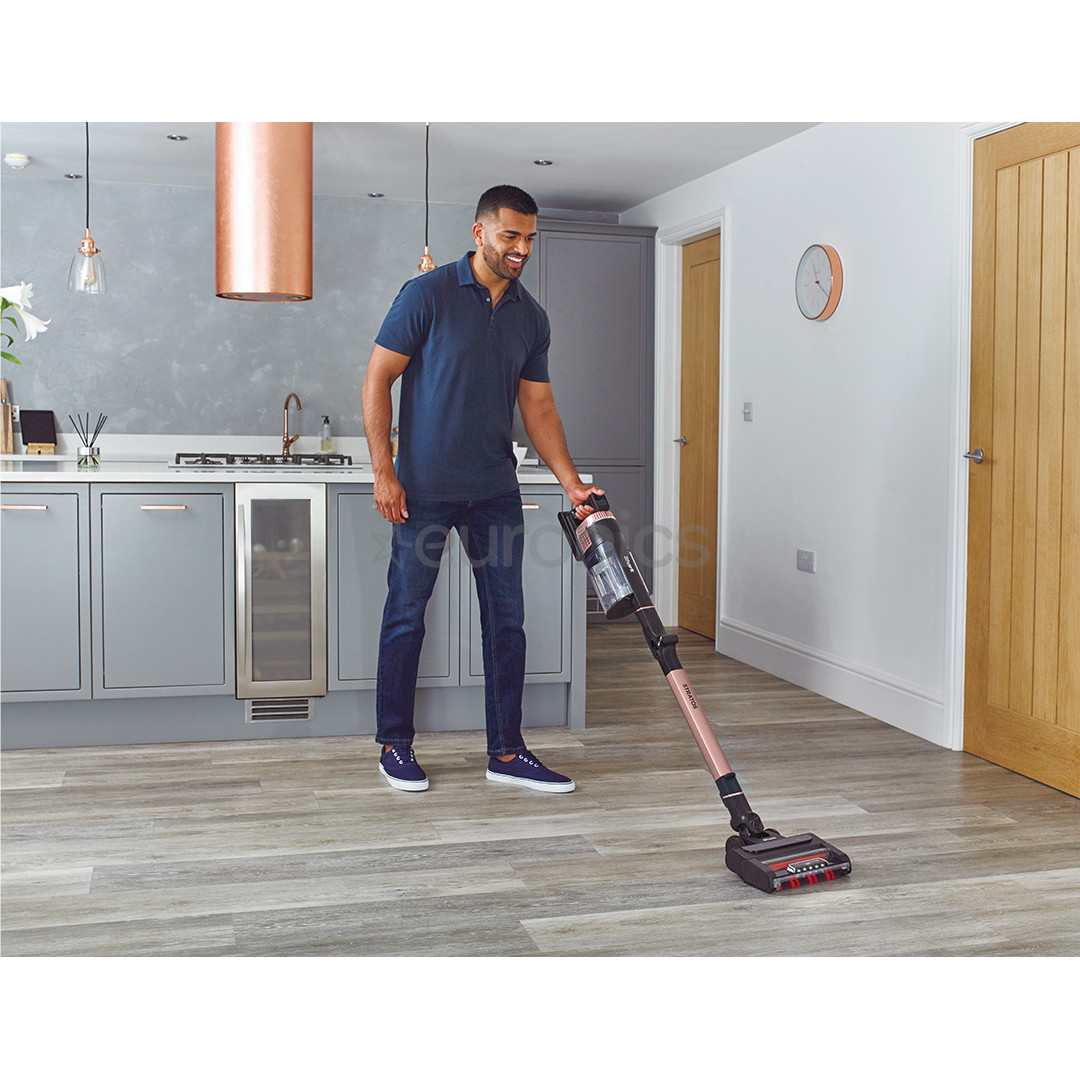 Shark Stratos Anti Hair Wrap Plus, grey/rose gold - Cordless vacuum cleaner