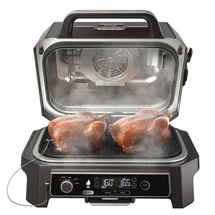 Ninja Woodfire Pro XL, must - Elektriline väligrill